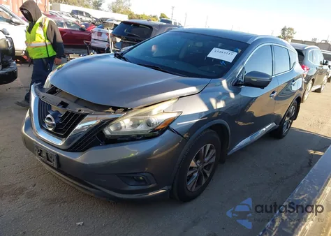 2015 Nissan Murano Sl from USA, damaged, VIN 5N1AZ2MG8FN208440